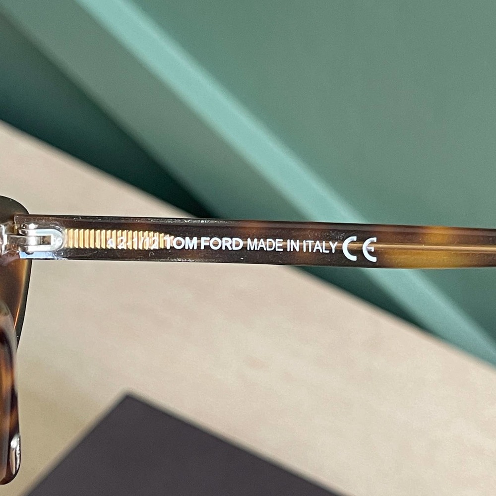 NEW Tom Ford Nikita Sunglasses 56J Light Havana Brown MSRP $360 - Picture 6 of 10